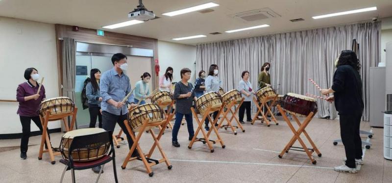 신나고 응원봉사단 난타전문봉사교육